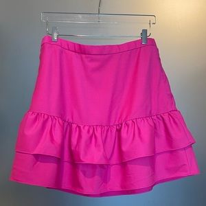 NWT JCrew Wool Flannel Ruffle Skirt